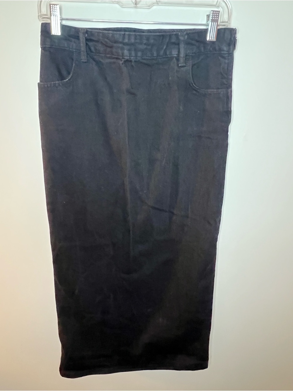 Zara Black Pencil Skirt with Belt Loops